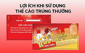 3 lưu ý khi triển khai khuyến mãi với thẻ cào trúng thưởng